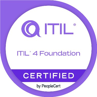 IT Badge ITIL 4 Foundation